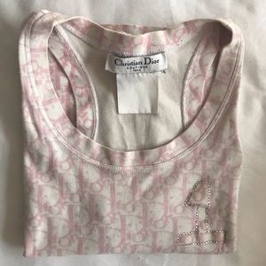 Vintage Christian Dior Monogram Tank Top Number1